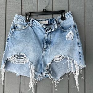 Topshop Denim Jeans 8 Distressed